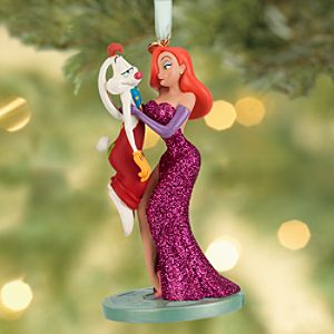 Roger Rabbit and Jessica Sketchbook Ornament