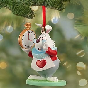 White Rabbit Sketchbook Ornament