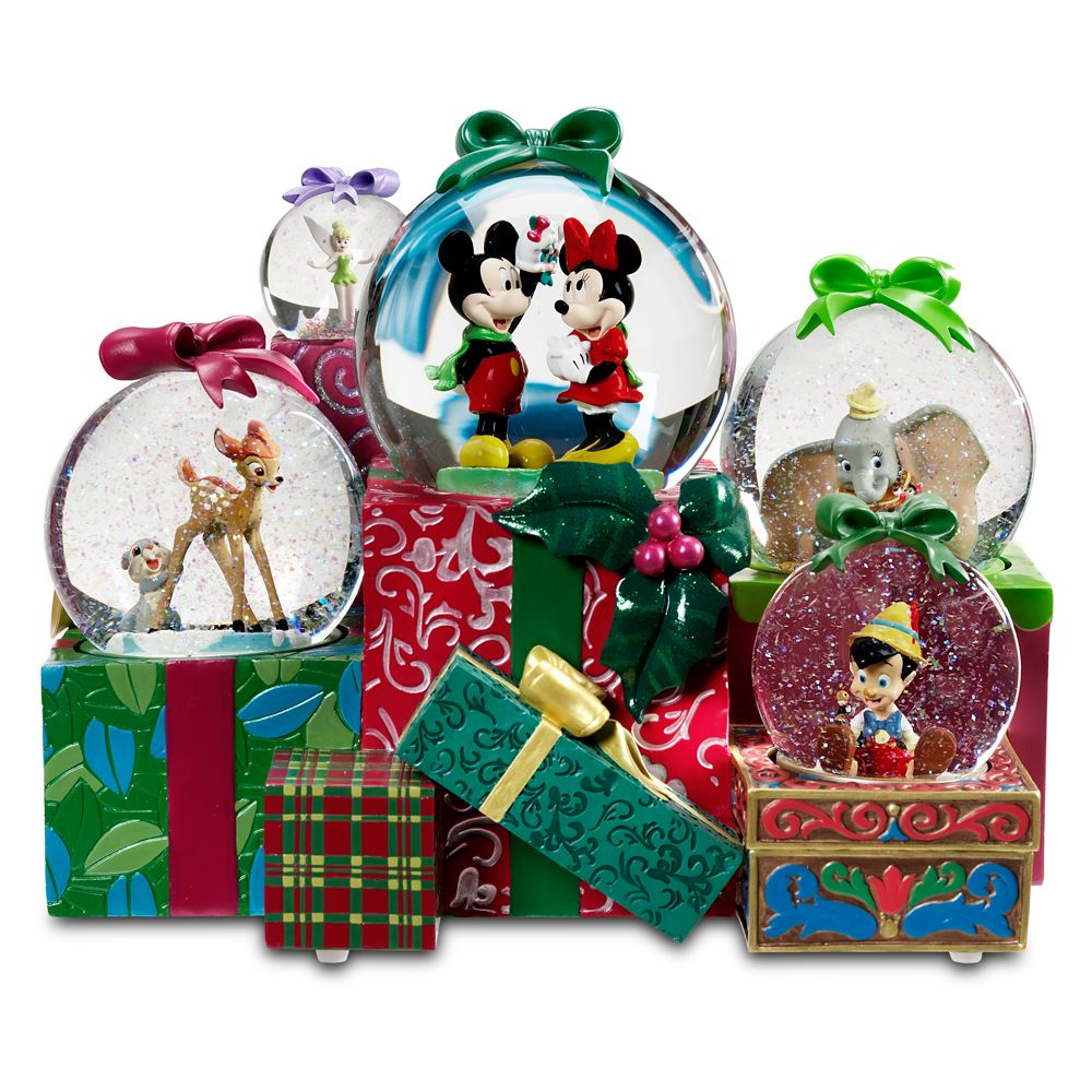 From All of Us to All of You World of Disney Snowglobe -- 5-Pc