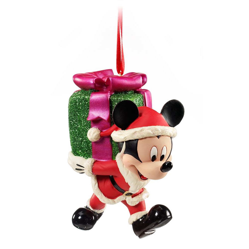 Santa Mickey Mouse Ornament