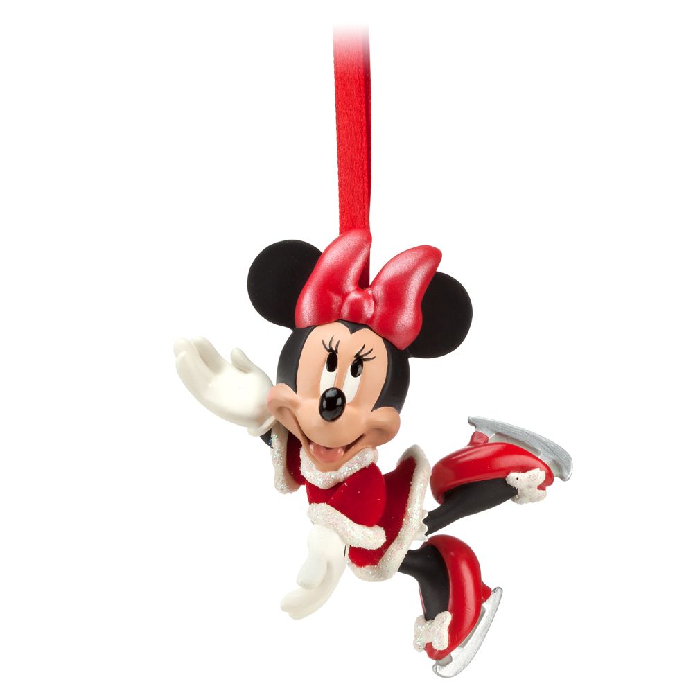 Santa Minnie Mouse Ornament