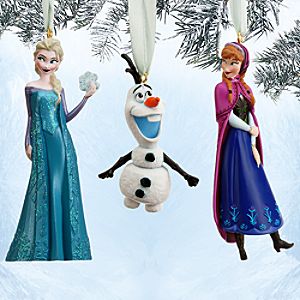 Frozen Sketchbook Ornament Set