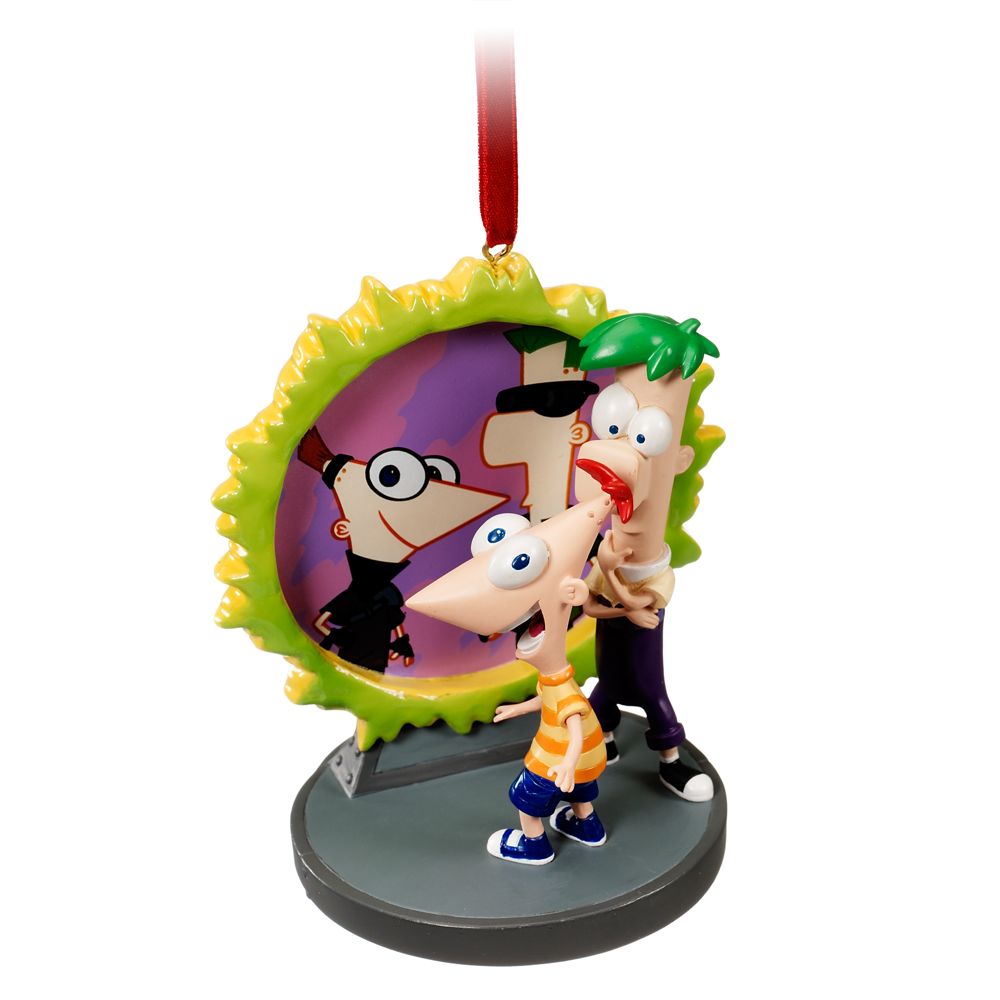 Across the Second Dimension Phineas and Ferb Ornament