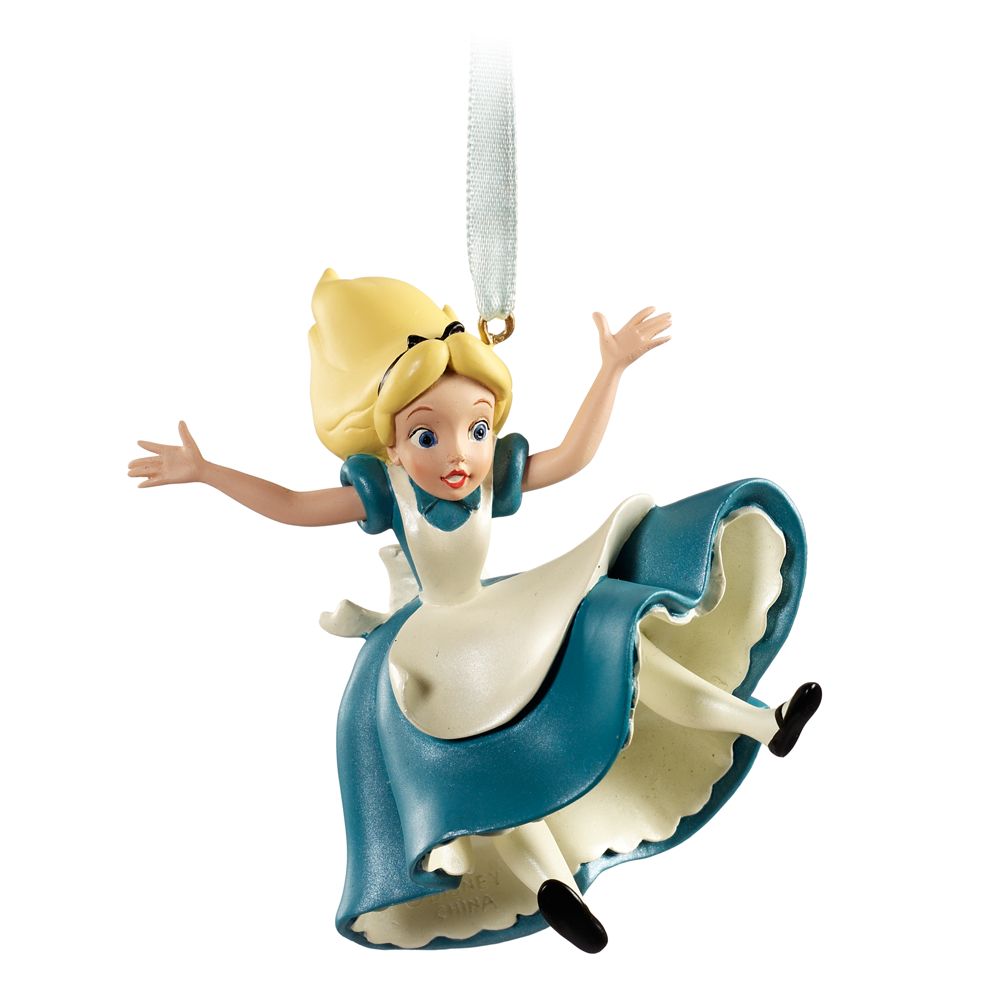 Tumbling Alice in Wonderland Ornament