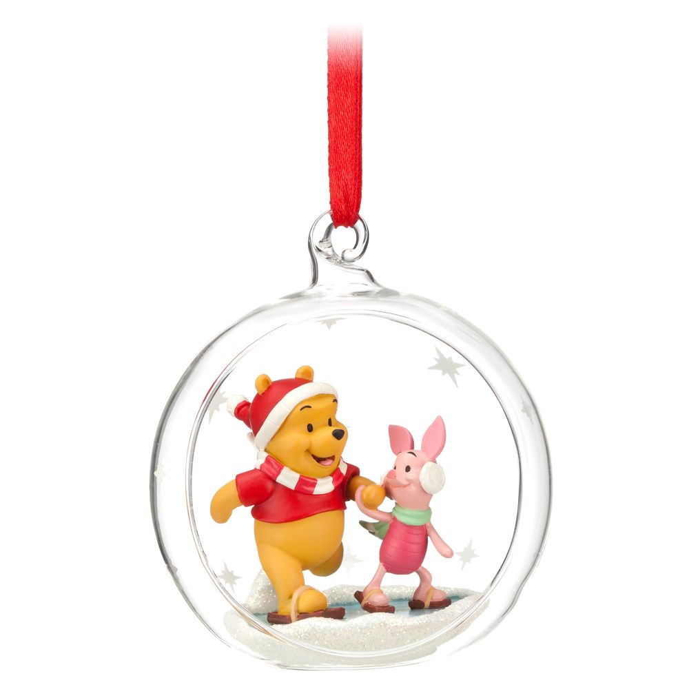 Winnie the Pooh and Piglet Sketchbook Ornament