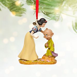 Snow White and Dopey Sketchbook Ornament