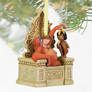 Mowgli and King Louie Sketchbook Ornament