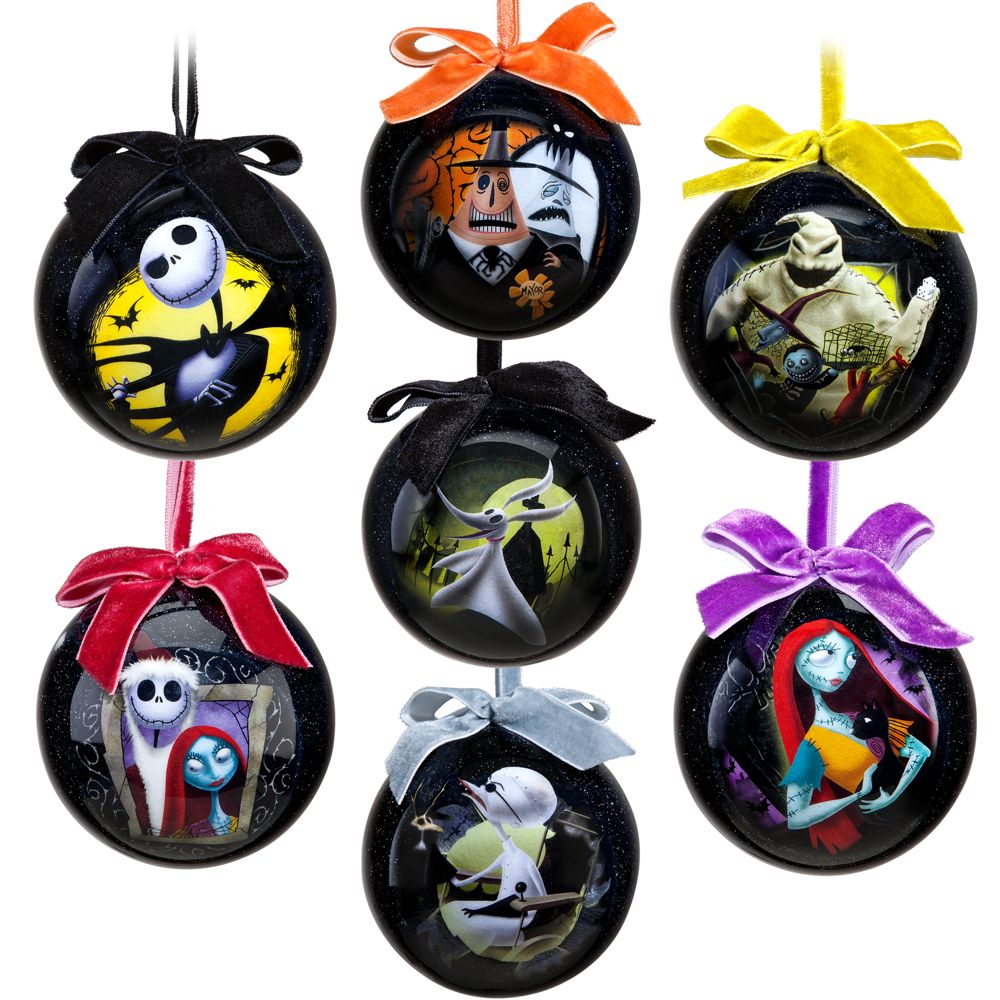 Tim Burtons The Nightmare Before Christmas Ornament Set -- 7-Pc.
