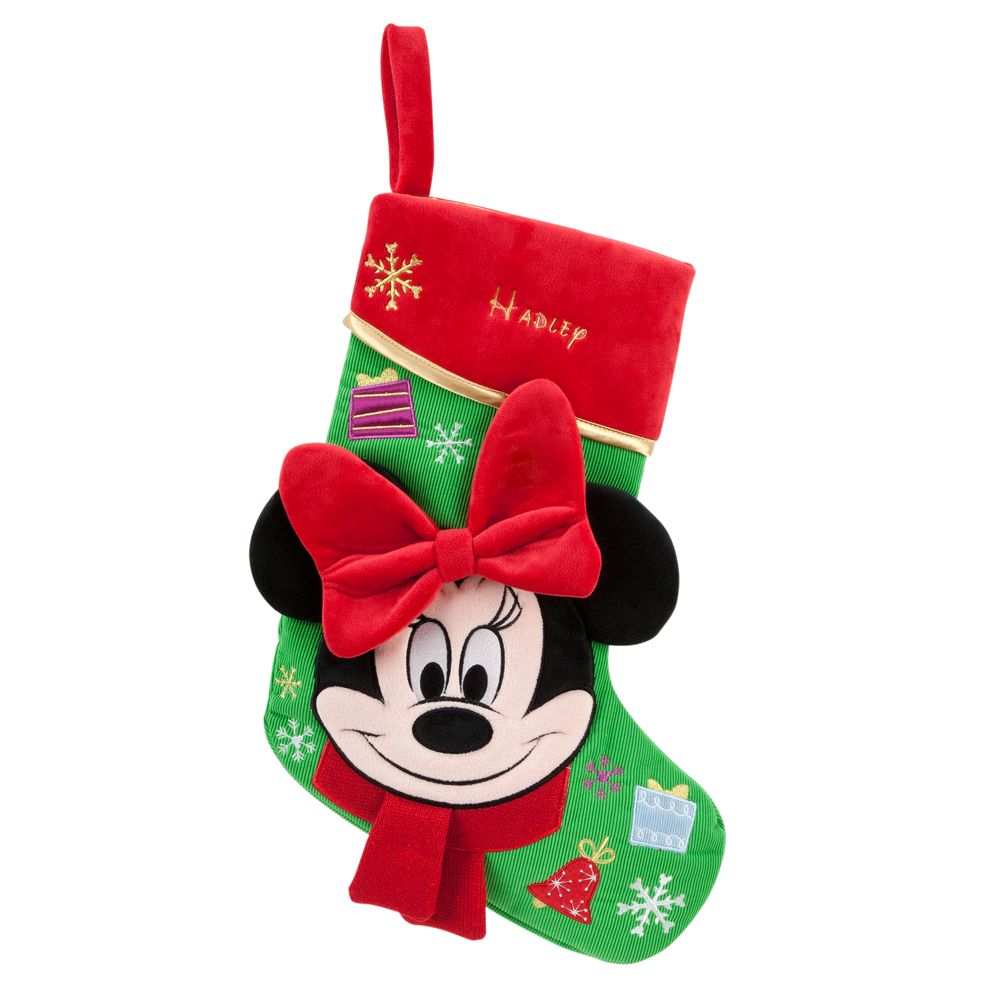 Minnie Mouse Stocking - Holiday - Personalizable