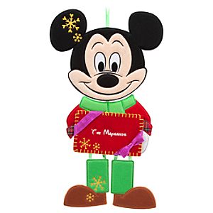 Mickey Mouse Door Sign - Holiday - Personalizable