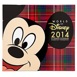 World of Disney 15 Month Calendar