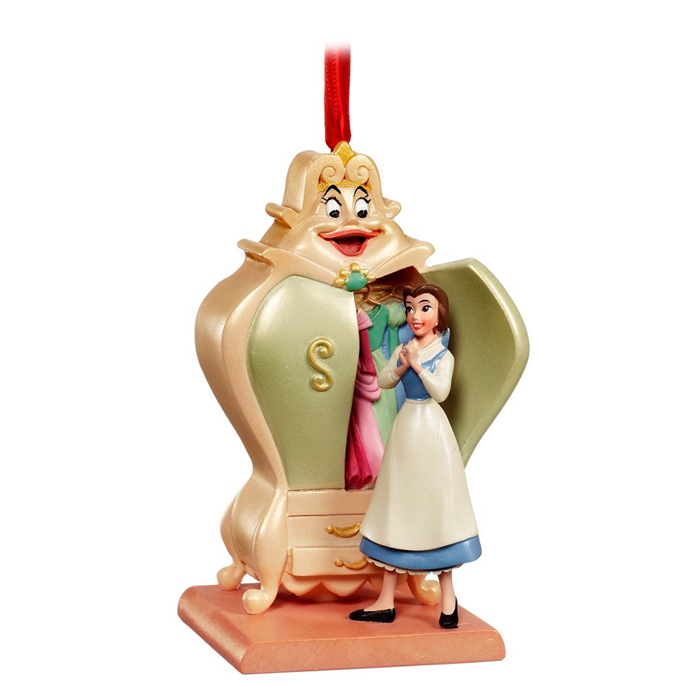 Armoire and Belle Beauty and the Beast Ornament
