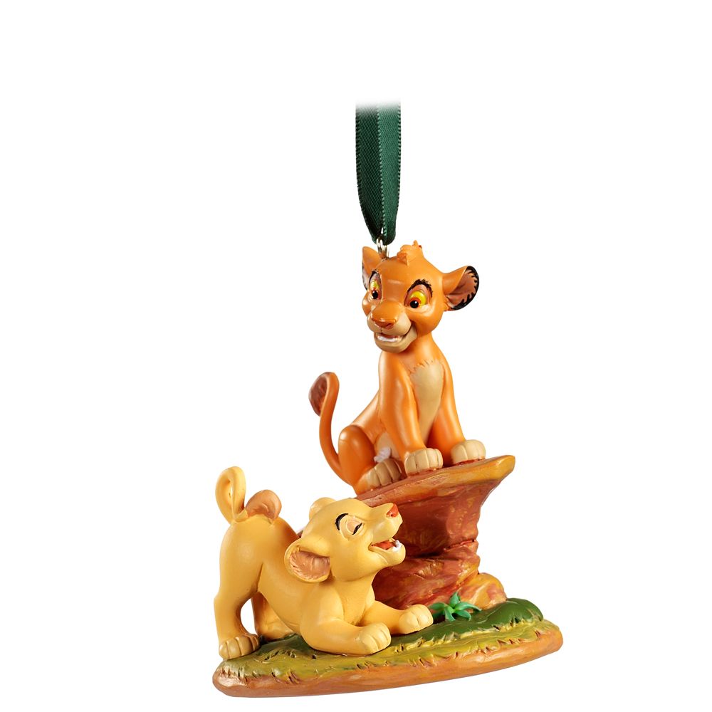 Young Nala and Simba The Lion King Ornament