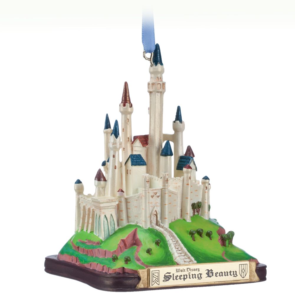 Sleeping Beauty Castle Sketchbook Ornament