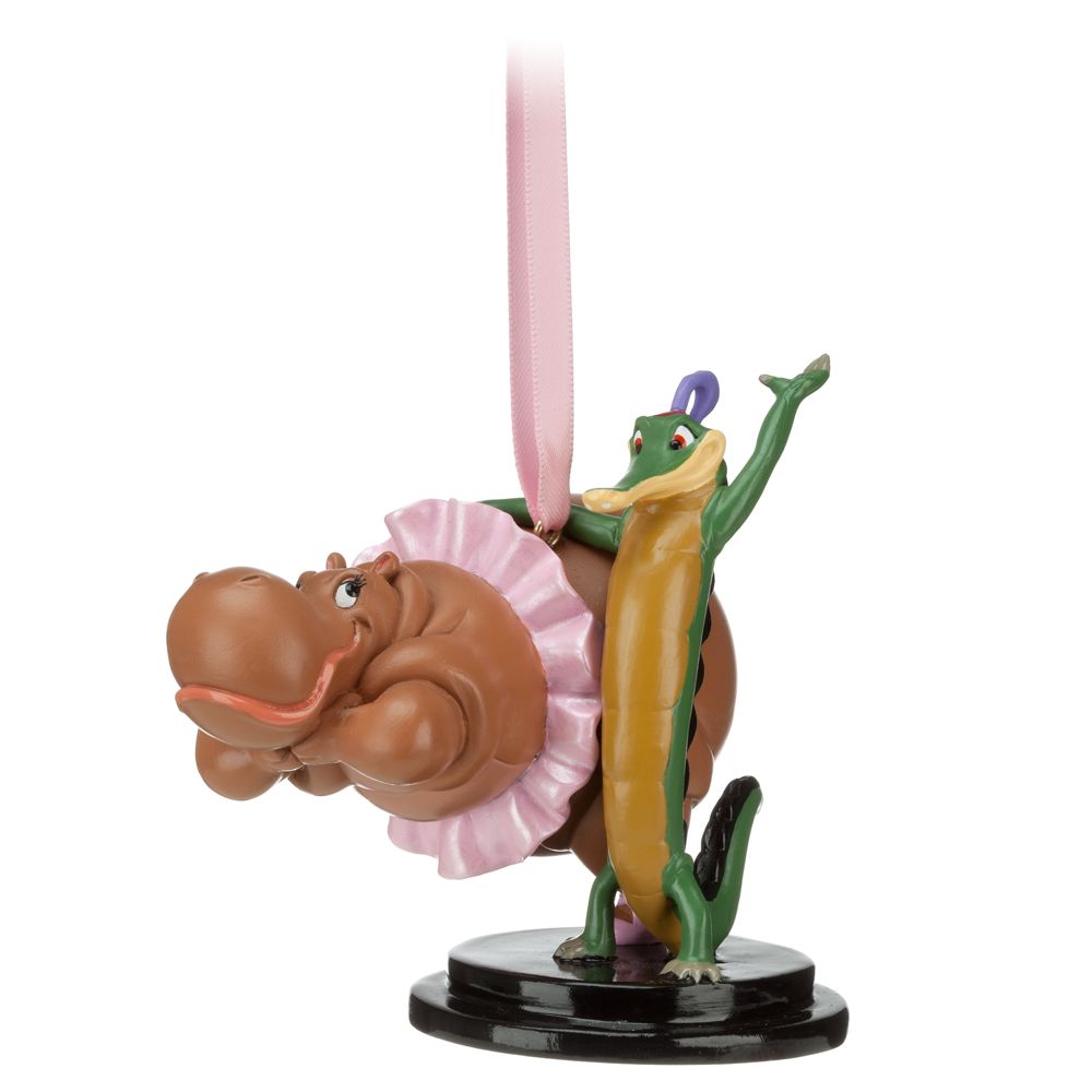 Fantasia Ben Ali Gator and Hyacinth Hippo Sketchbook Ornament