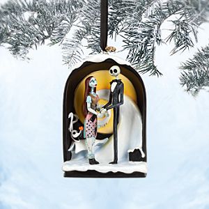 Jack Skellington and Sally Sketchbook Ornament