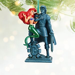 Ariel and Prince Eric Sketchbook Ornament