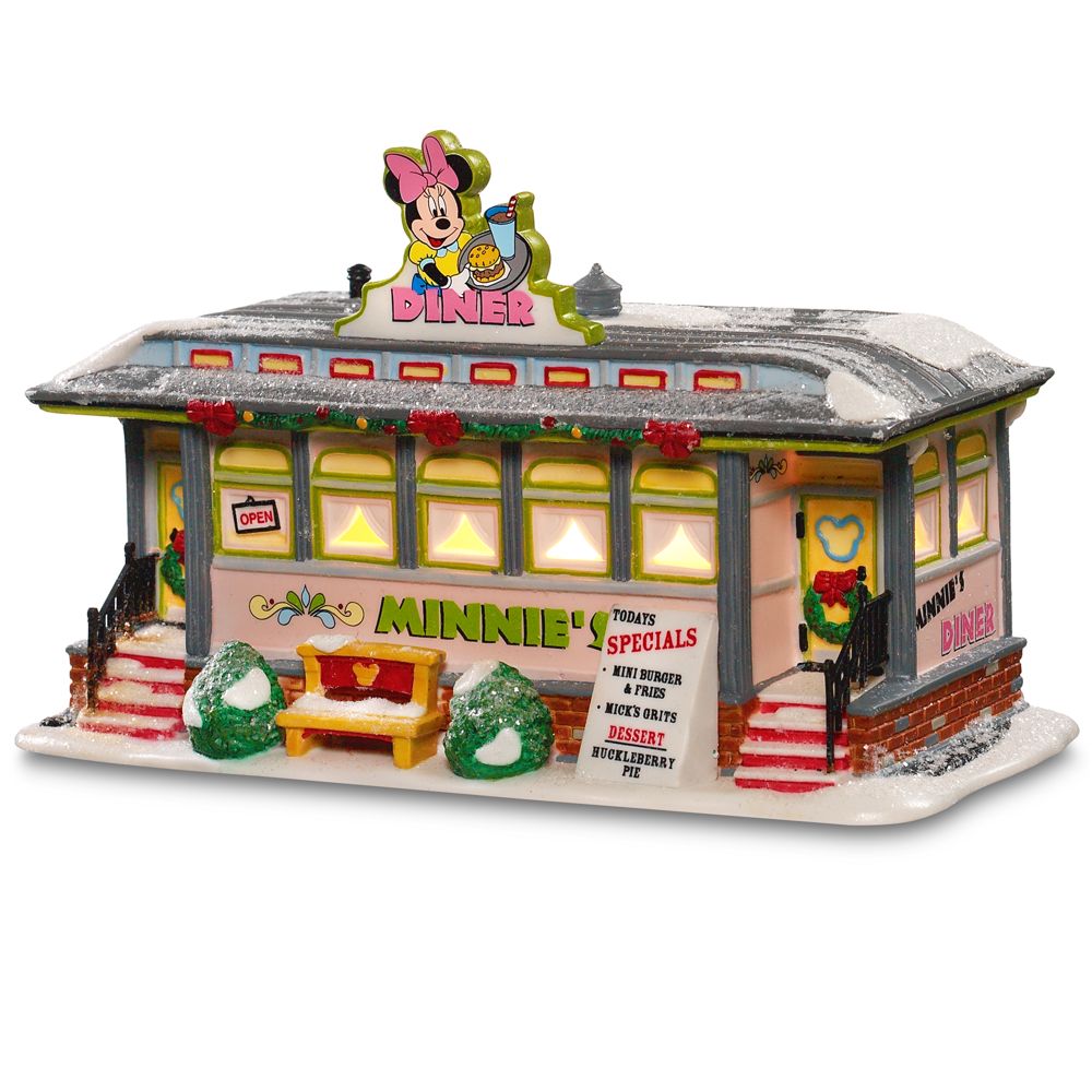 Light-Up Minnies Diner Building by Dept. 56