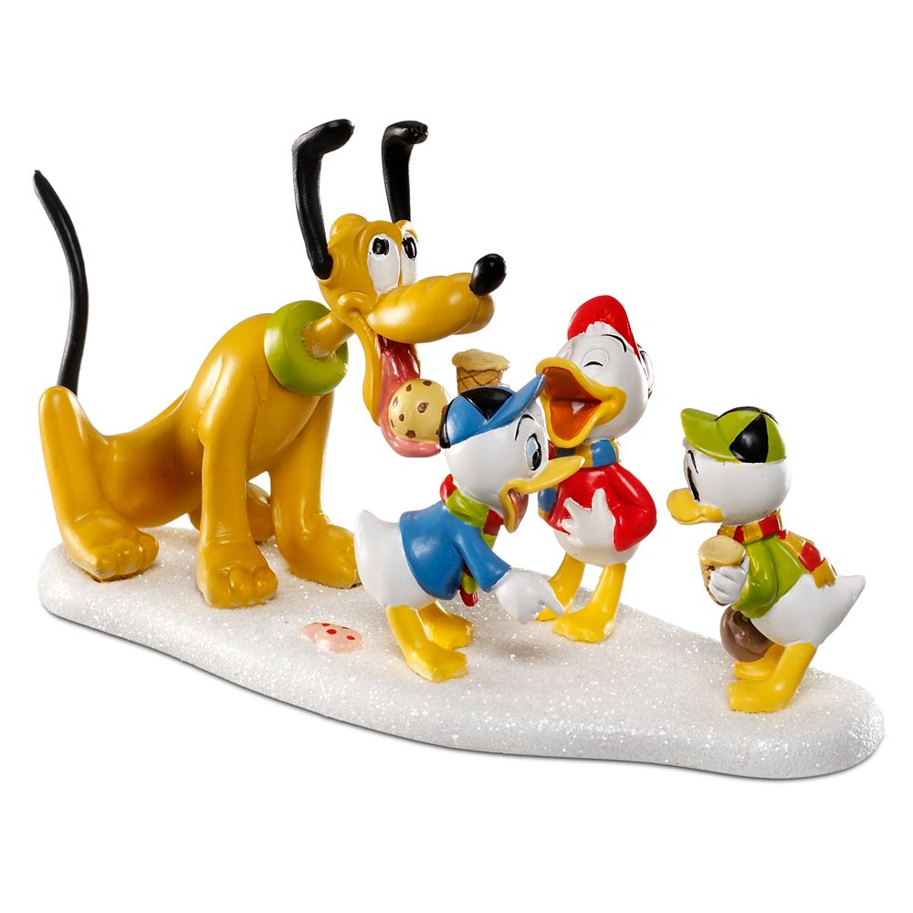 I Scream Cone Pluto, Huey, Dewey and Louie Figurine by Dept. 56