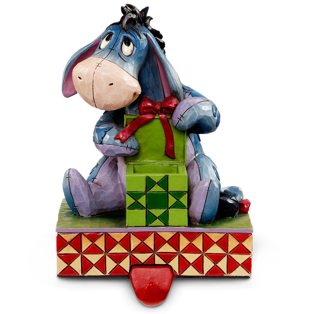 Eeyore Figurine Stocking Hanger by Jim Shore