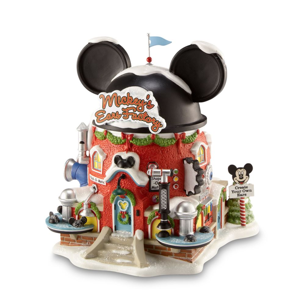 Light-up Mickeys Ears Factory Building by Dept. 56