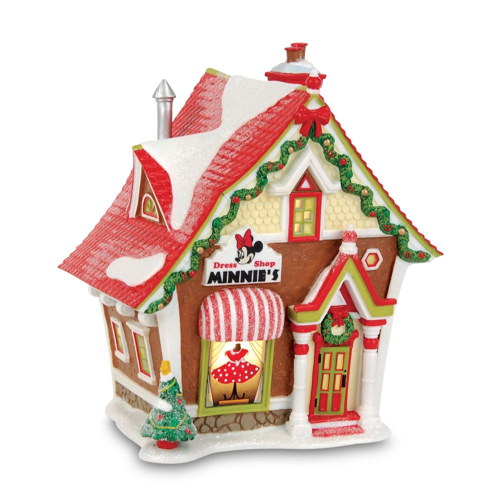 Light-up Minnies Dress Shop Building by Dept. 56
