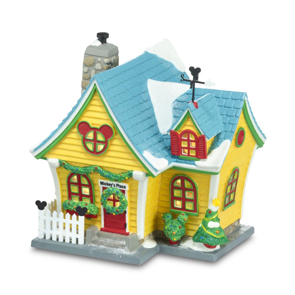Light-Up Mickeys House Building by Dept. 56