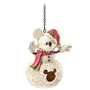 Holiday Mickey Mouse Birdhouse by Jim Shore