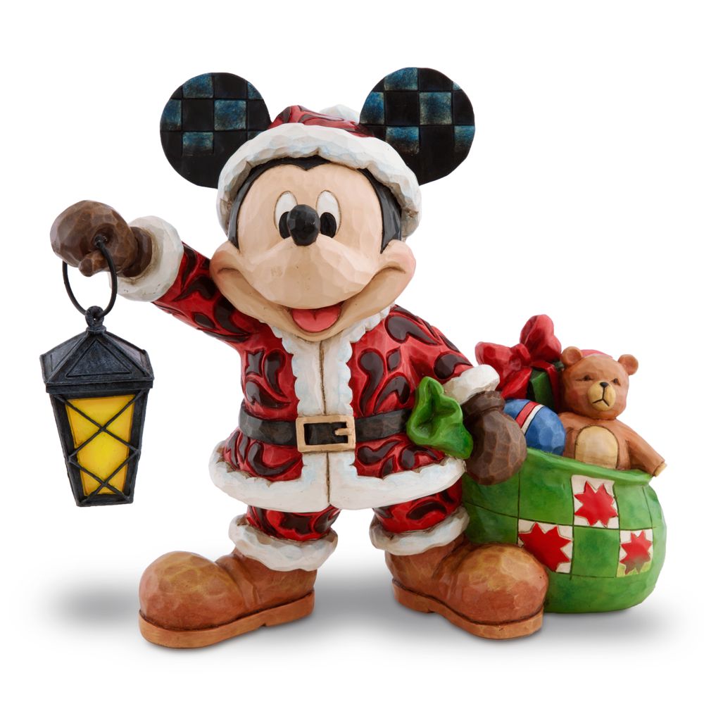 Mickey Mouse Figure by Jim Shore - Spirit of Christmas