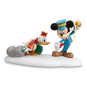 Donald Duck and Mickey Mouse Hurry Up, Donald Figurine by Dept. 56