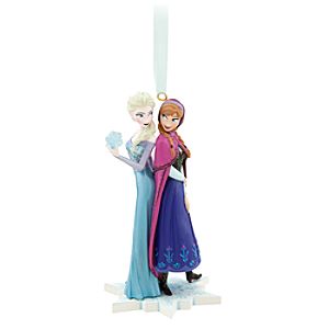 Anna and Elsa Ornament - Frozen