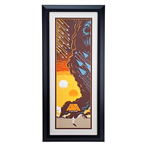 Star Wars Limited Edition Framed Serigraph by Eric Tan