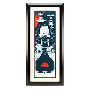 Star Wars The Empire Strikes Back Serigraph by Eric Tan - Framed Limited Edition