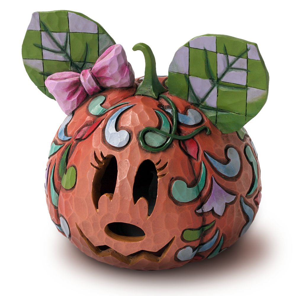 Happy Halloween Minnie Mouse Jack-O-Lantern by Jim Shore