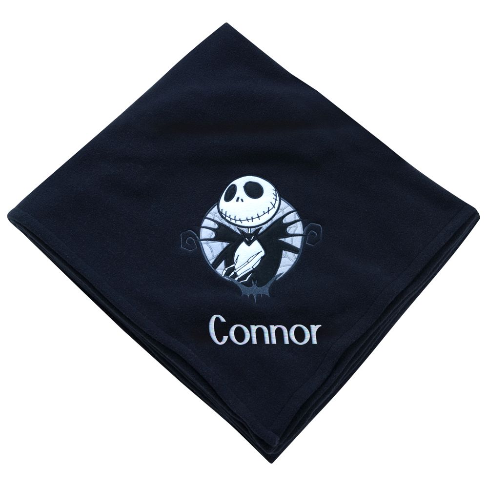 Fleece Throw Jack Skellington Blanket