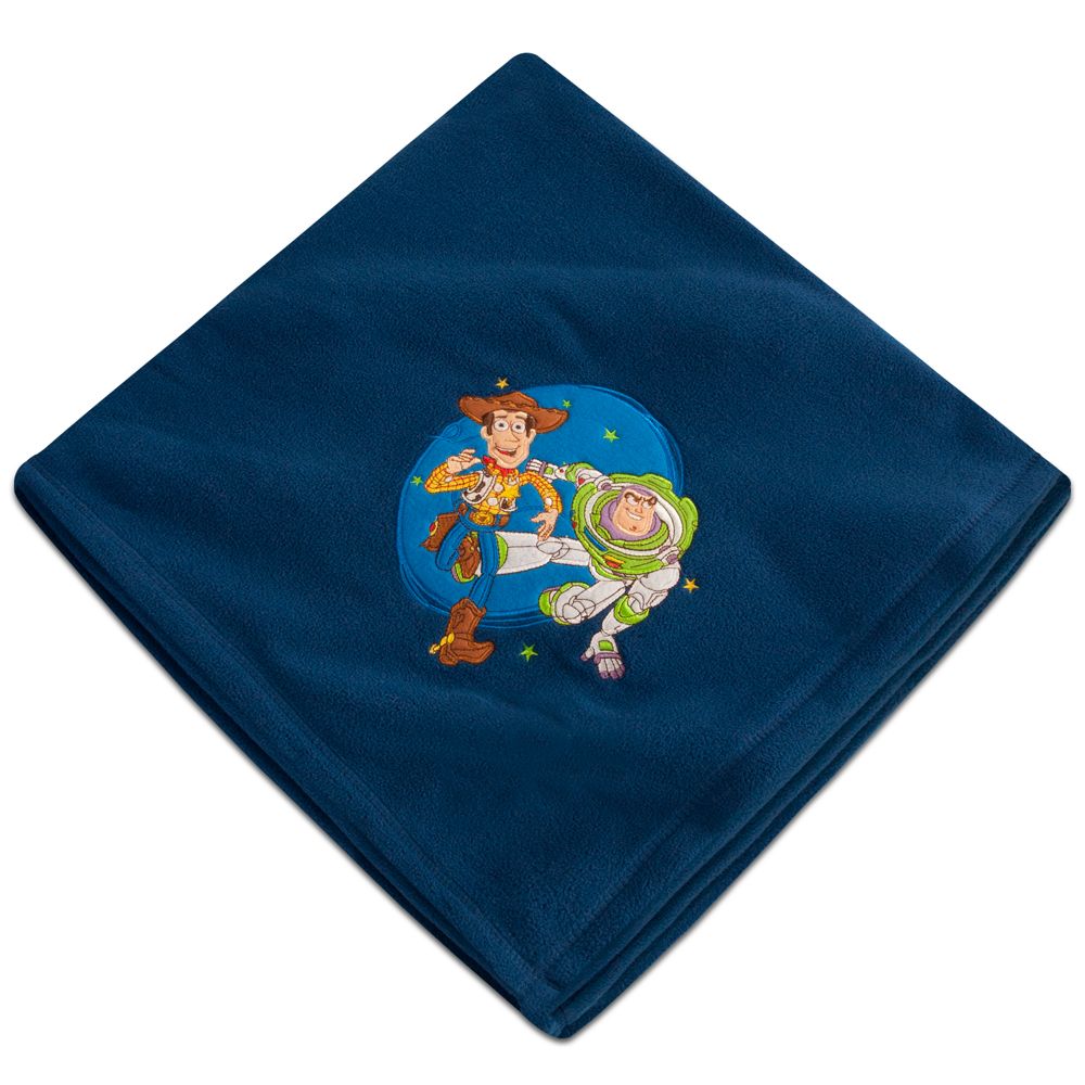 toy story alien fleece throw