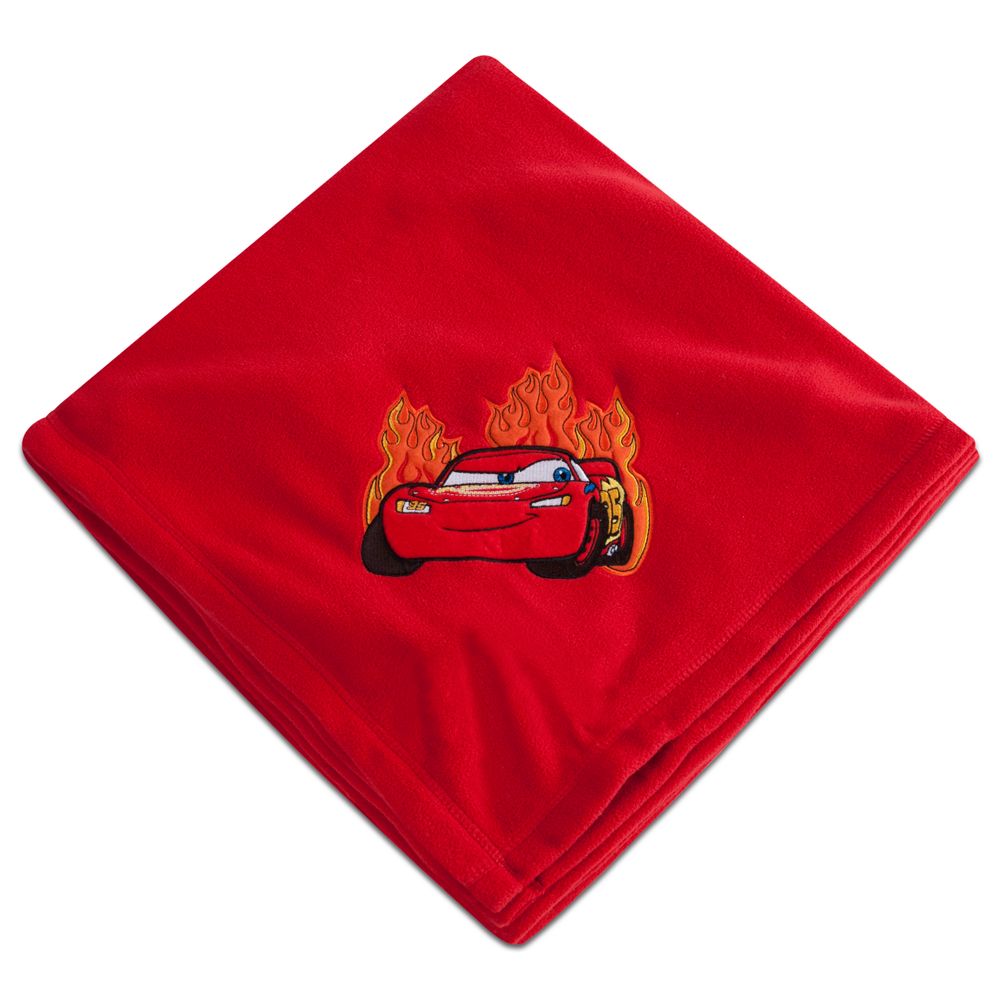 Lightning McQueen Fleece Throw - Personalizable