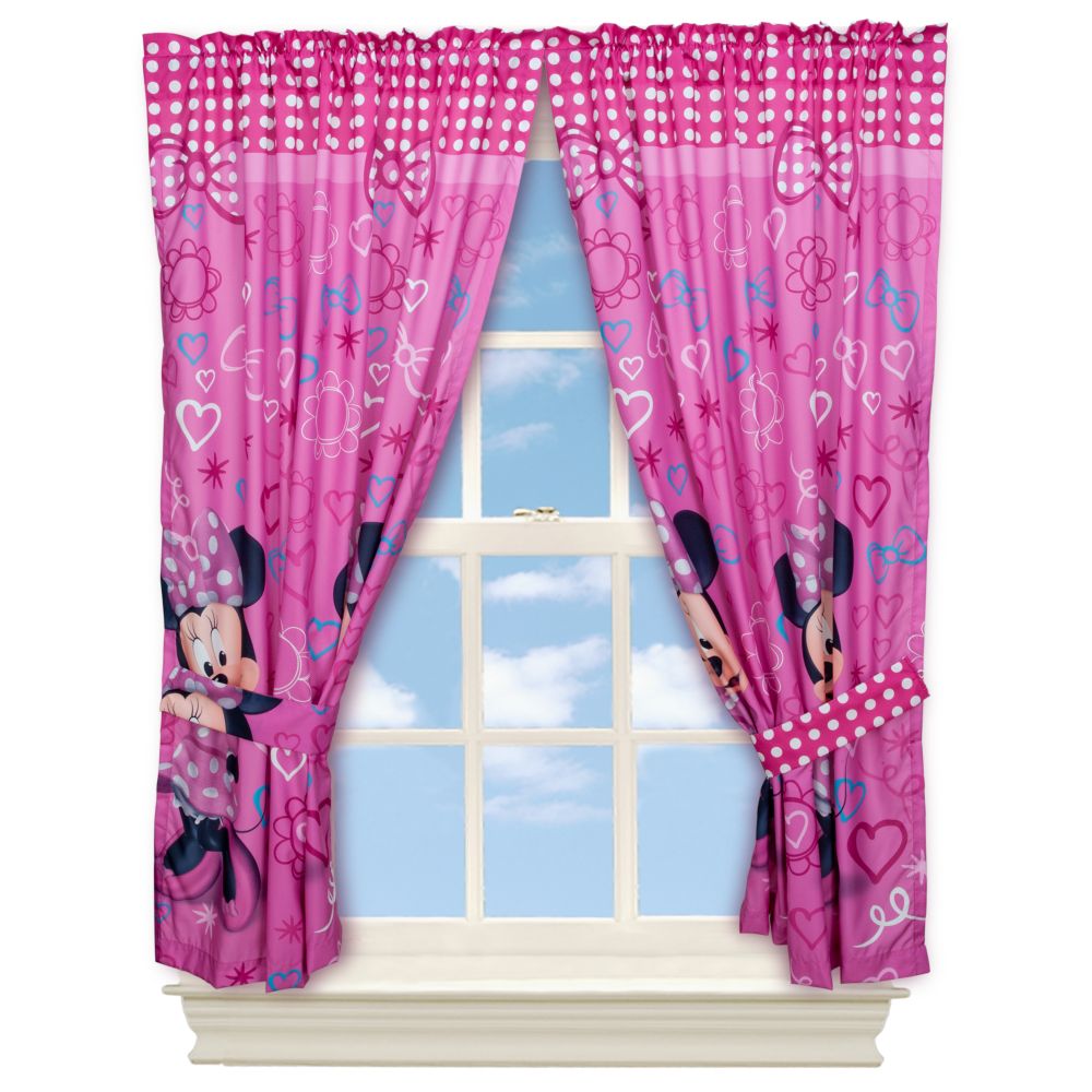 Minnie Mouse Curtain Set