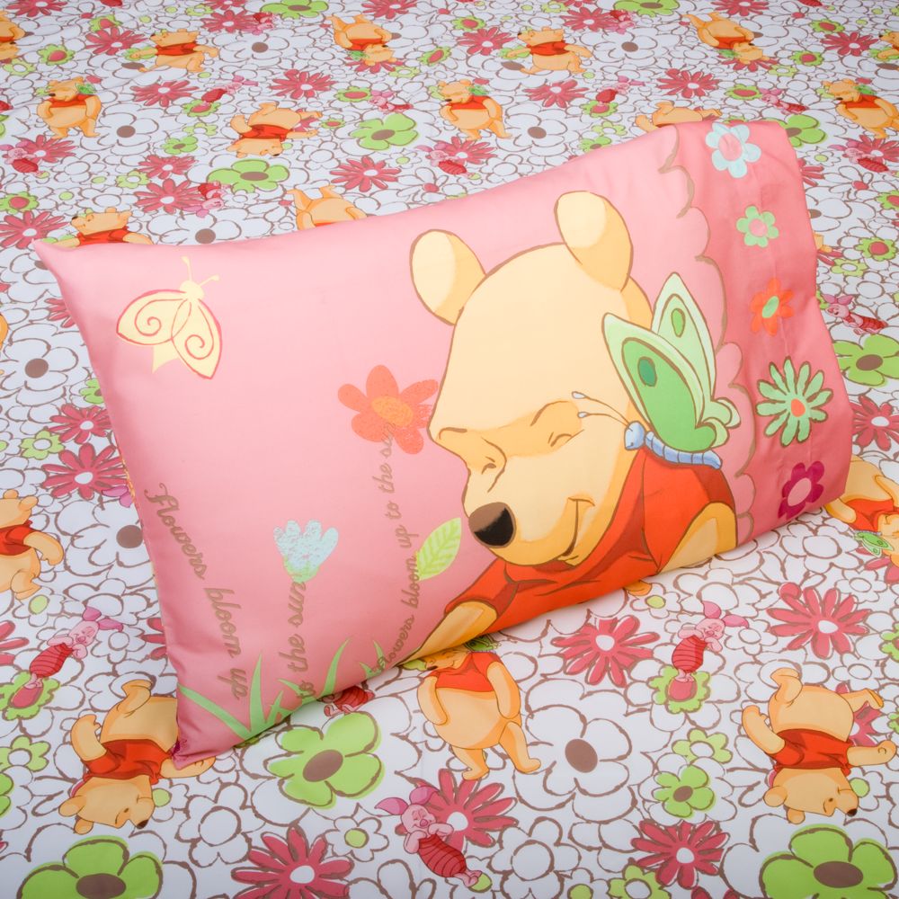 ''Cheerful and Friendly'' Winnie the Pooh Sheet Set