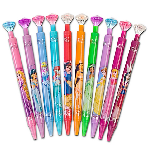 Gem Disney Princess Pen Set -- 10-Pc.