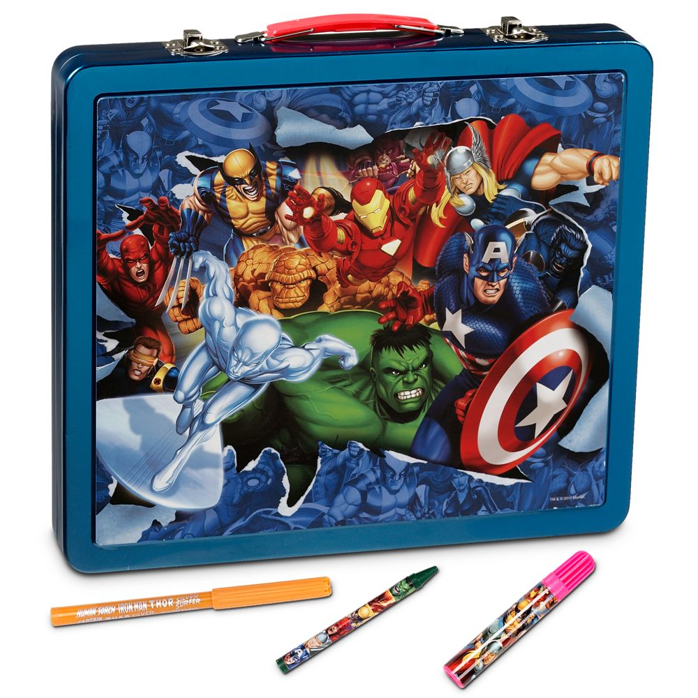 Tin Case Marvel Universe Art Set