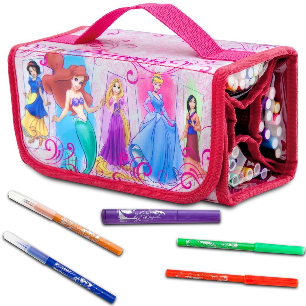 Disney Princess Marker Roll Art Set