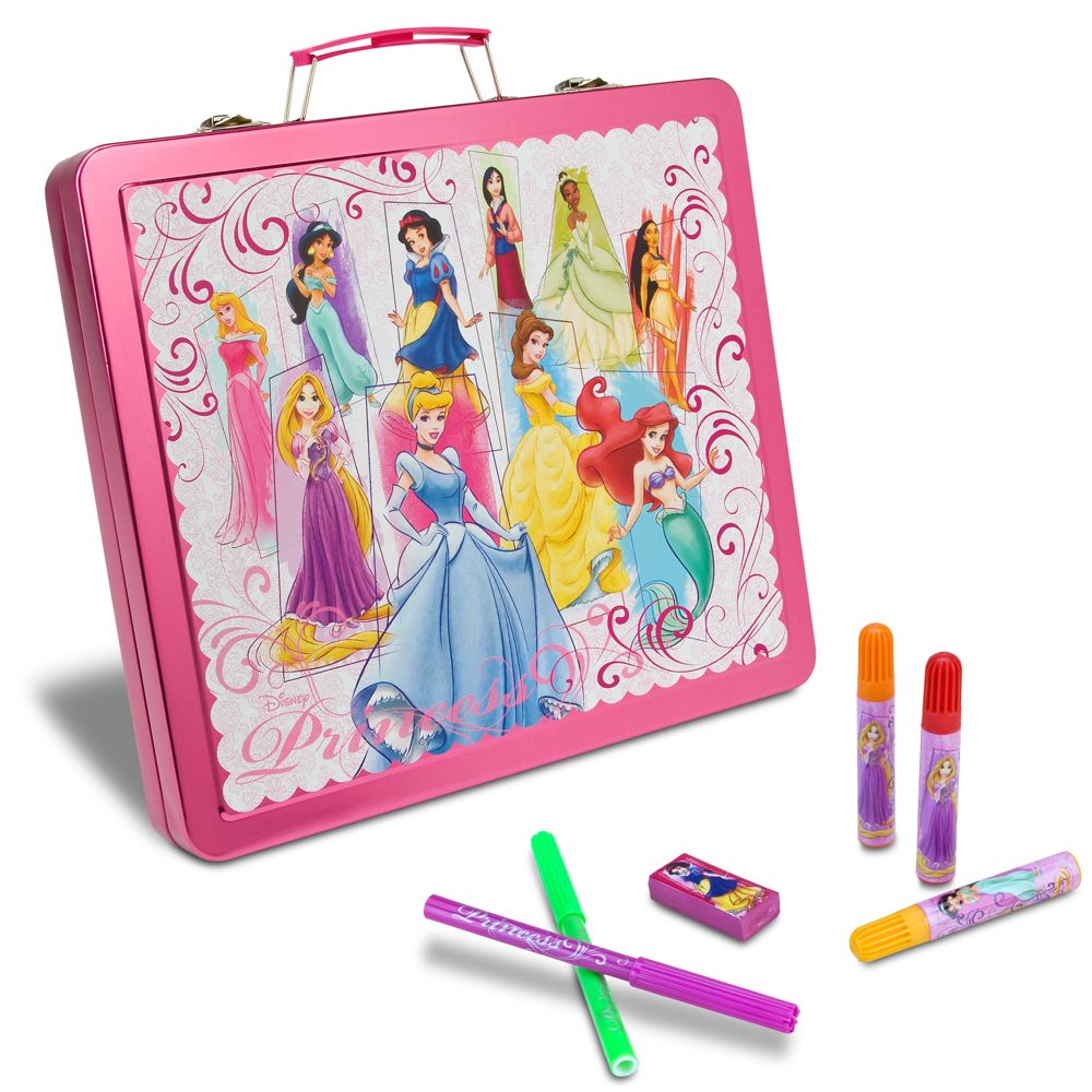 Tin Disney Princess Art Case
