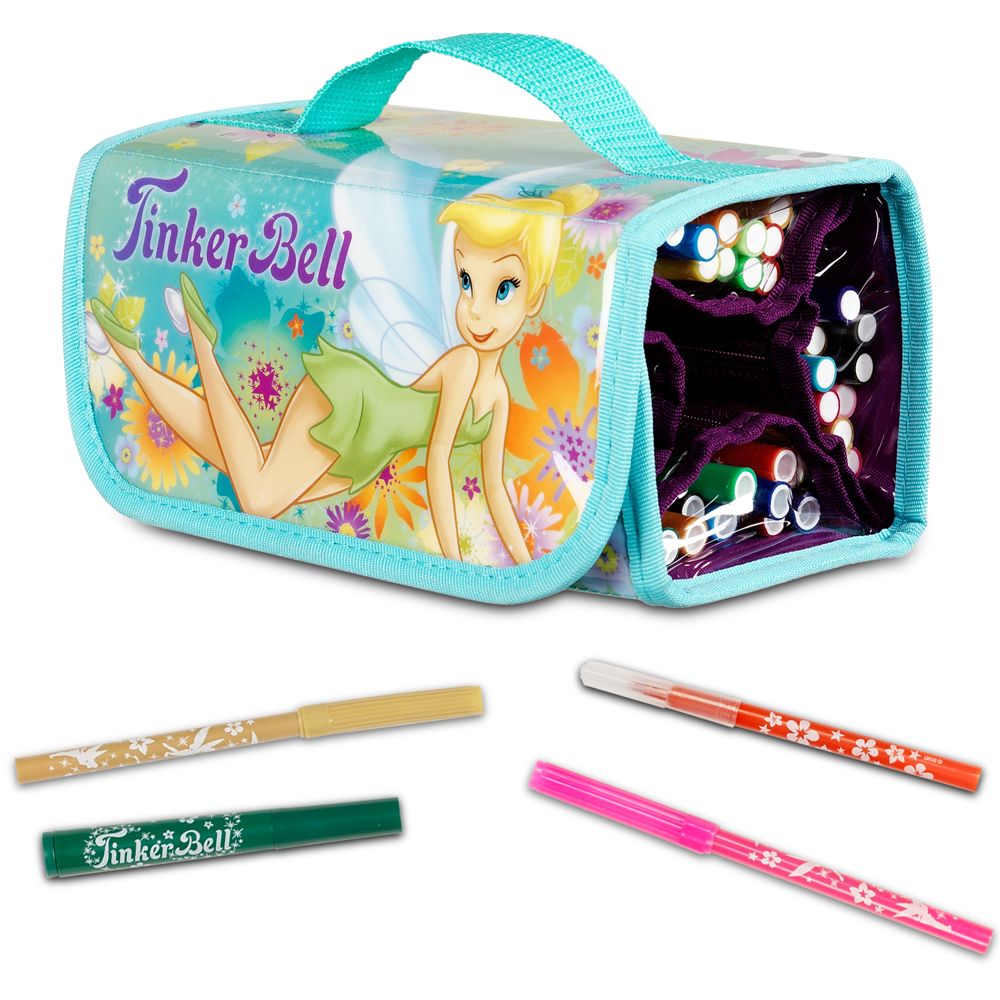 Tinker Bell Marker Roll Art Set