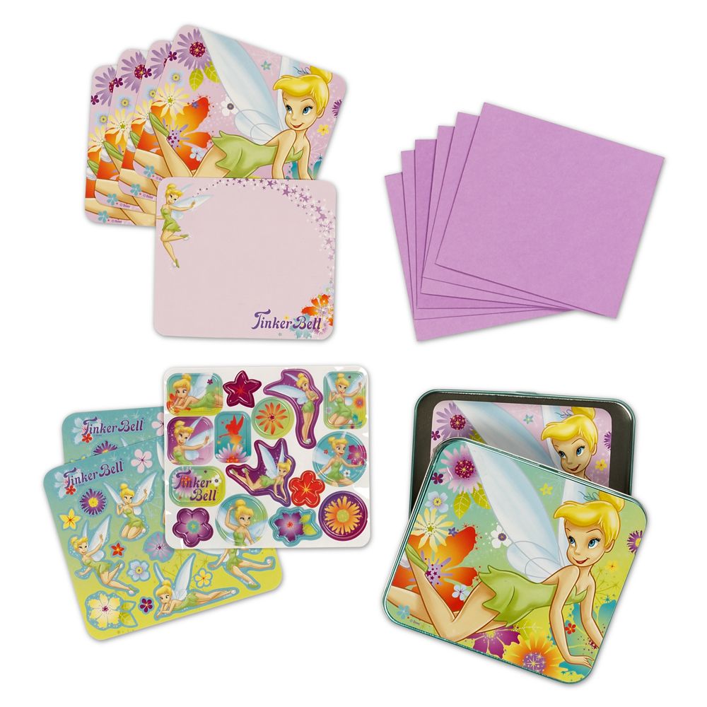 Tinker Bell Sticker and Notecard Set