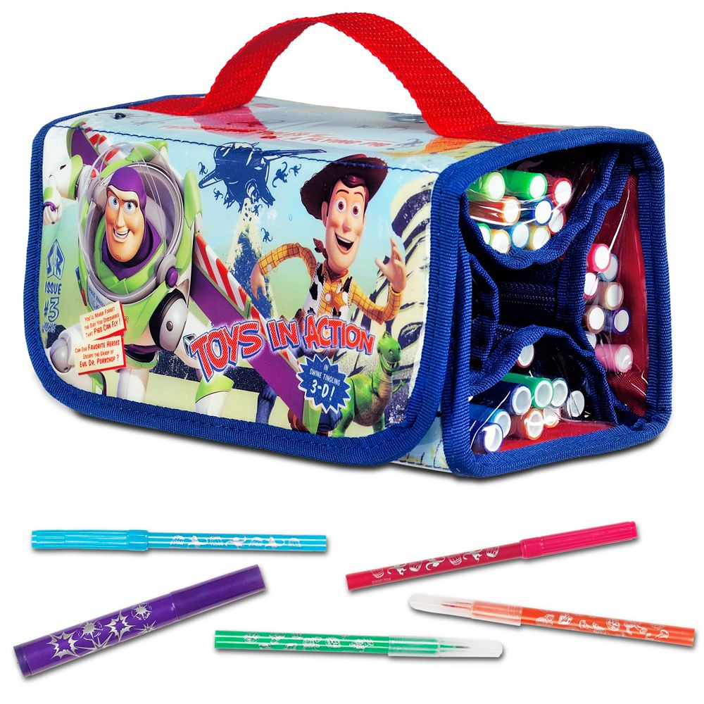 Toy Story Marker Roll Art Set