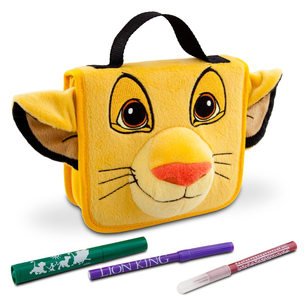 The Lion King Marker Roll Art Set
