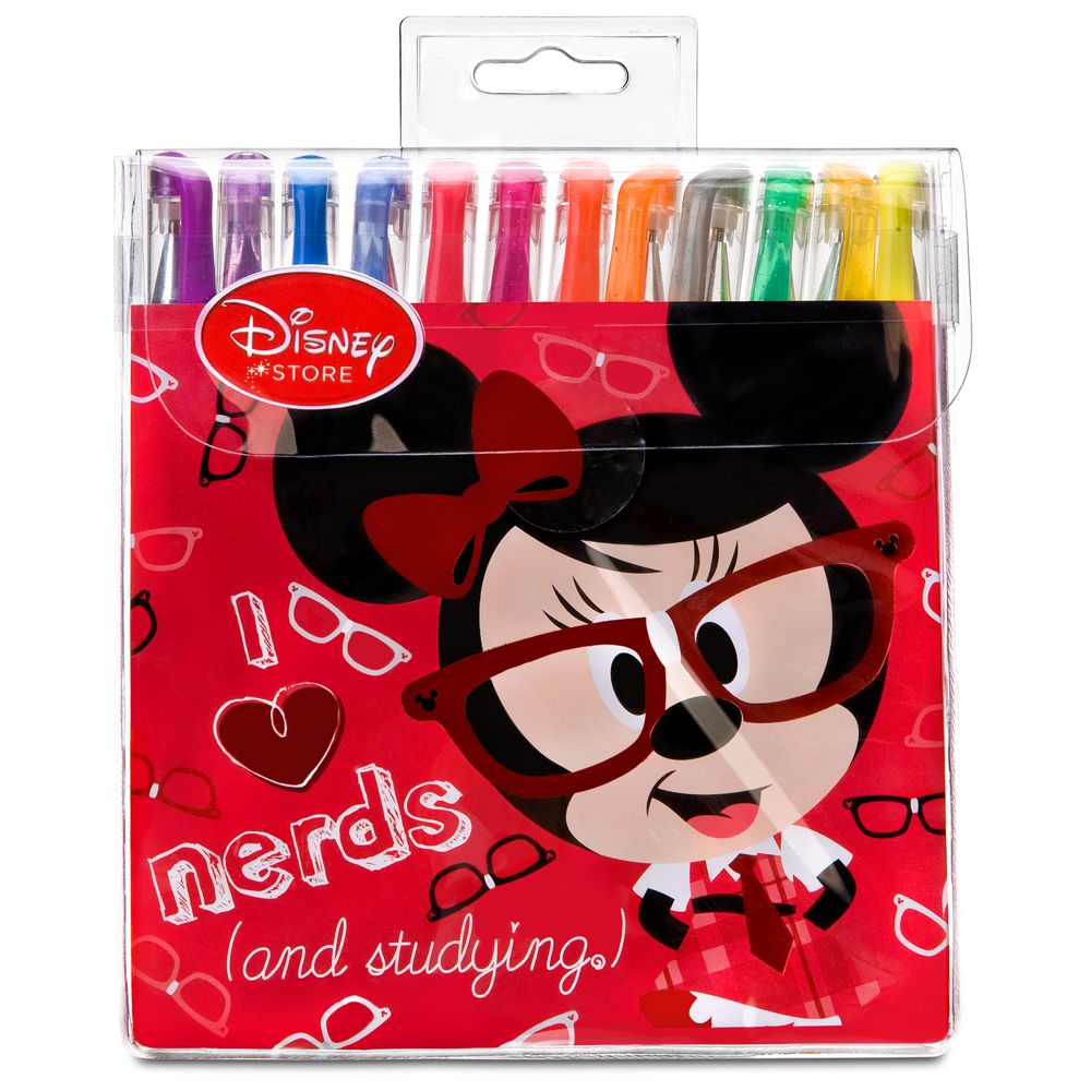 Nerds Mickey and Minnie Mouse Gel Pen Set