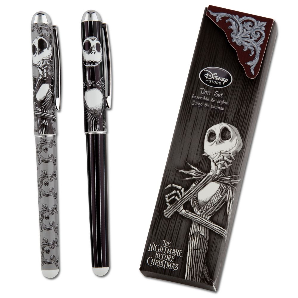 Tim Burtons The Nightmare Before Christmas Jack Skellington Pen Set -- 2-Pc.