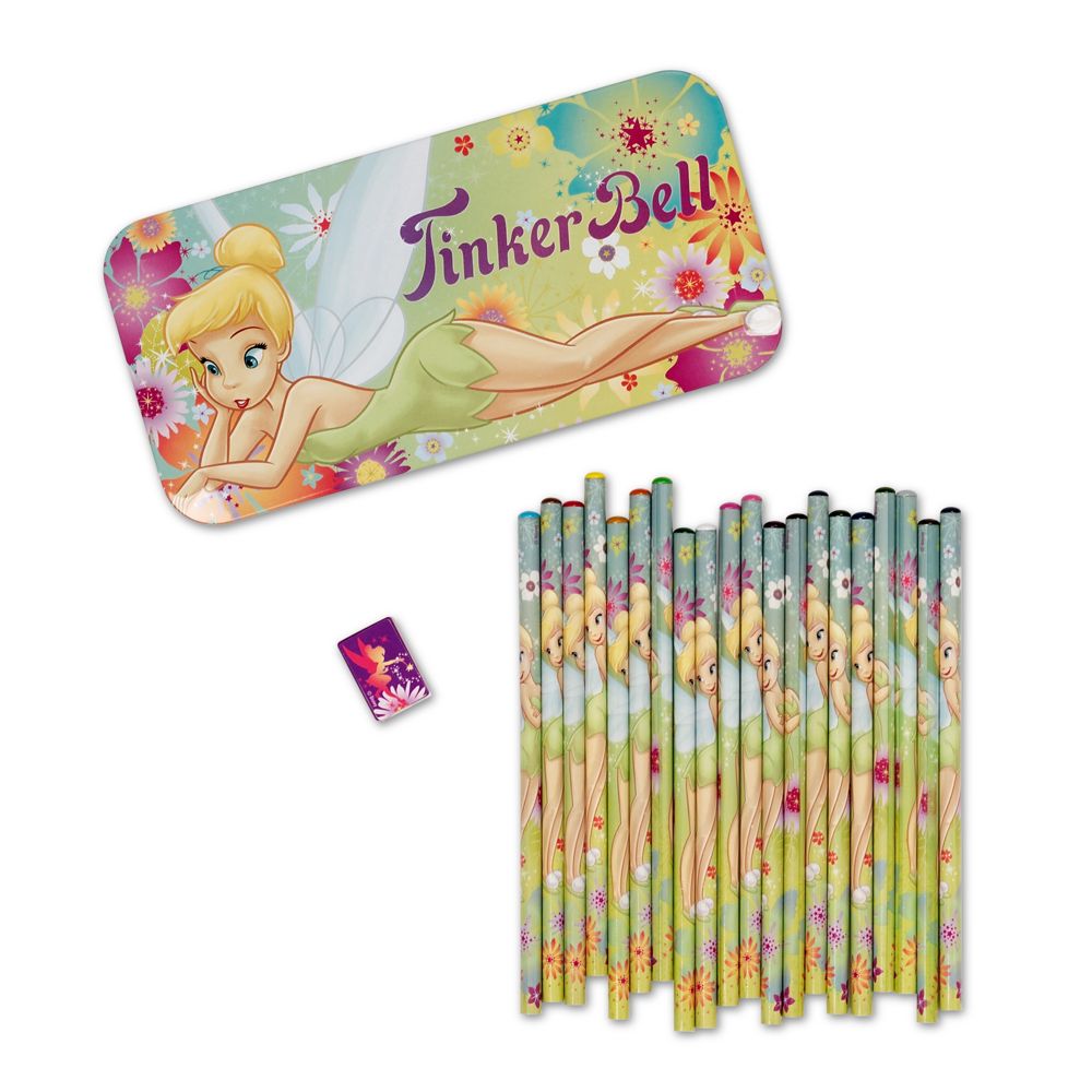 Tinker Bell Pencil Case Set
